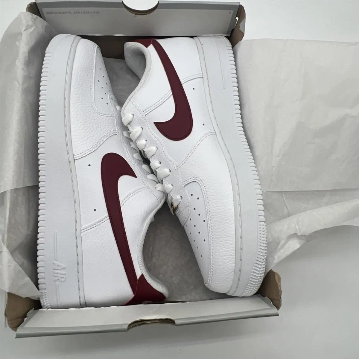Nike shoes - Nike Air Force 1 - Air Force - CZ0326-100 - White, Manufacturer: White/Team Red 7