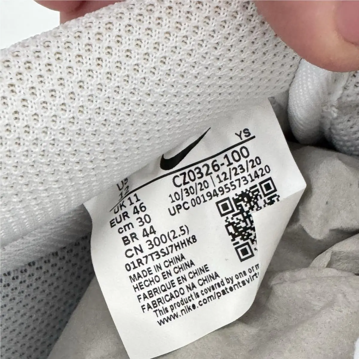 Nike shoes - Nike Air Force 1 - Air Force - CZ0326-100 - White 5