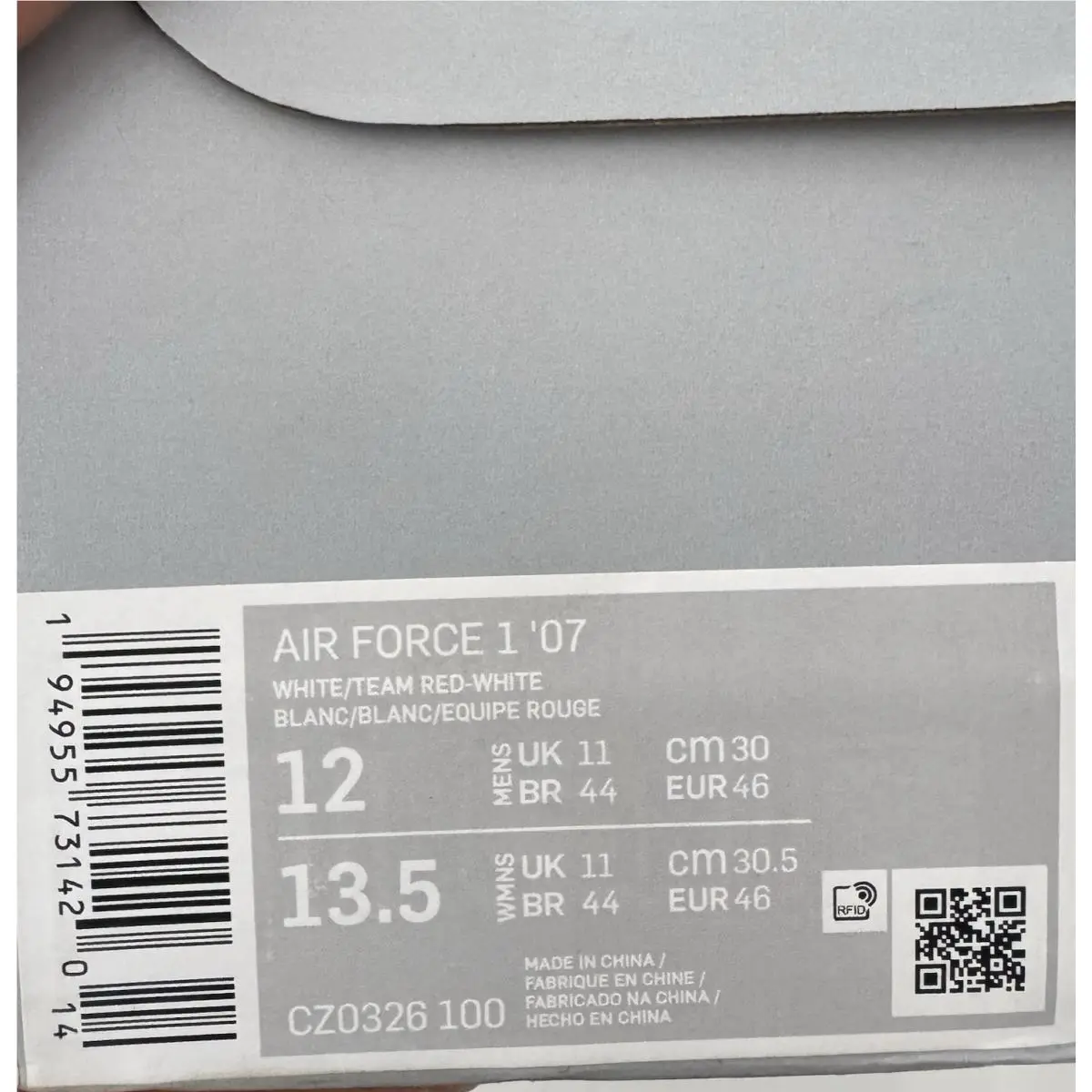 Nike shoes - Nike Air Force 1 - Air Force - CZ0326-100 - White 6