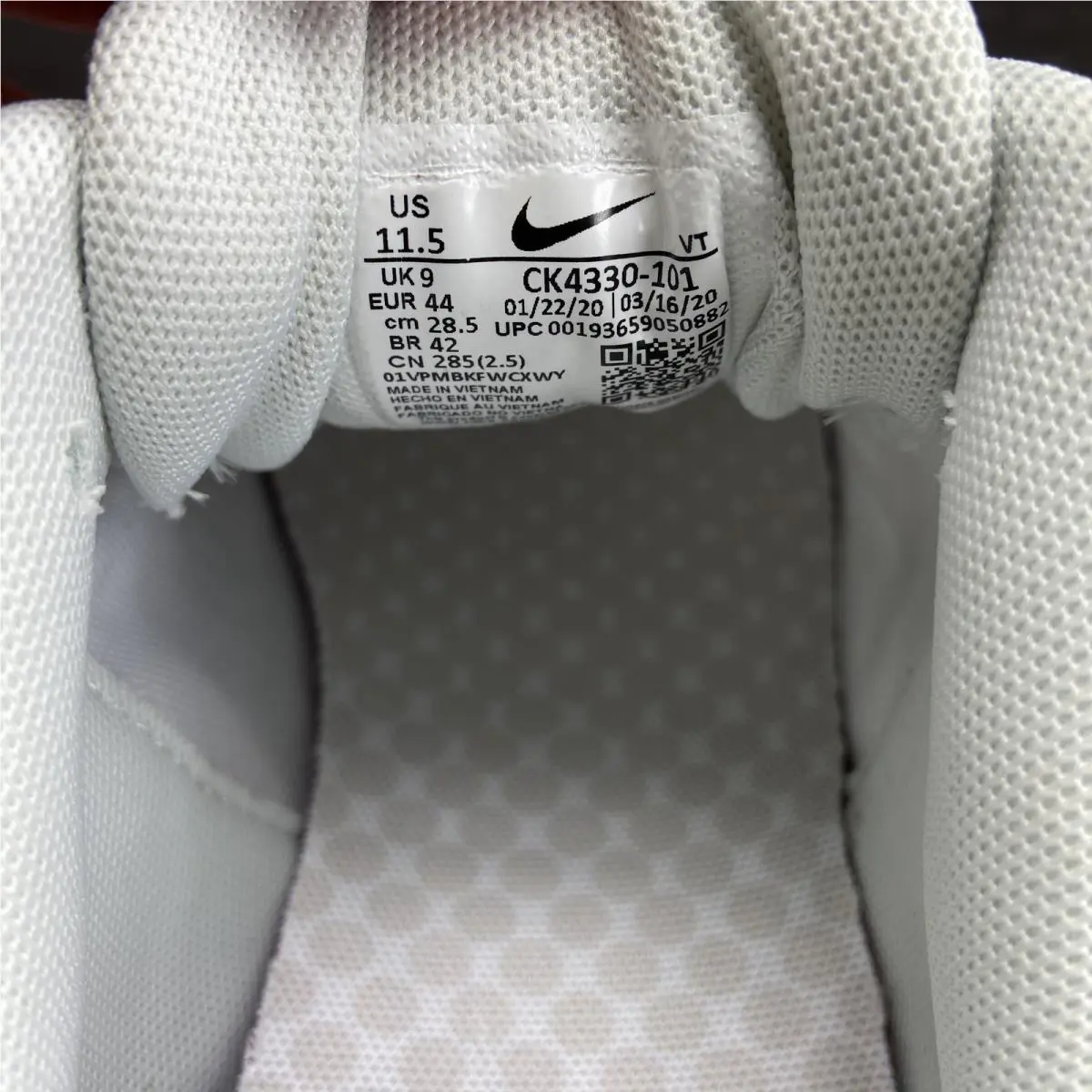 Nike shoes - Nike Alphina 5000 - Alphina - CK4330-10 - White (UPC: 193659050882) 9