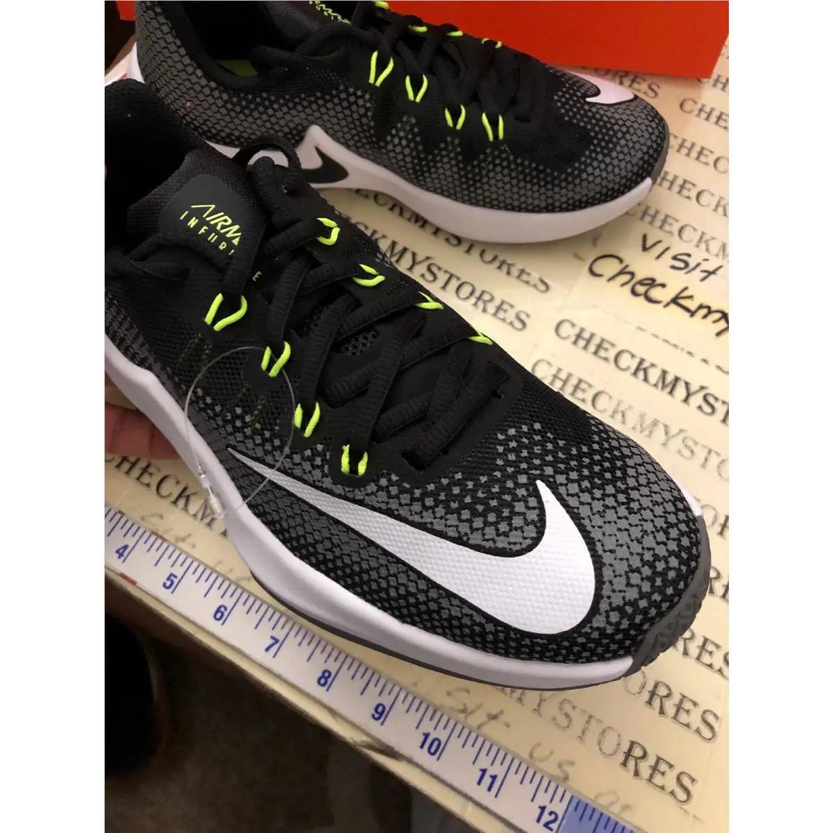 Nike shoes - 869991 - 869991 - BLACK WHITE VOLT COOL GREY MULTI (UPC: 886551559538) 1