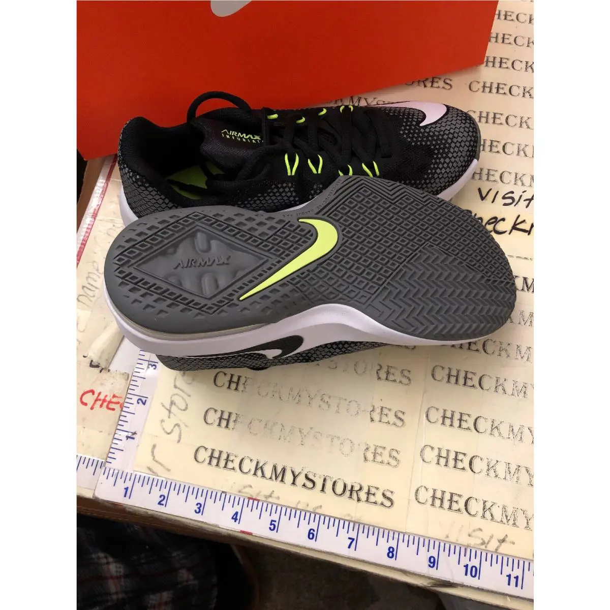 Nike shoes - 869991 - 869991 - BLACK WHITE VOLT COOL GREY MULTI (UPC: 886551559538) 3