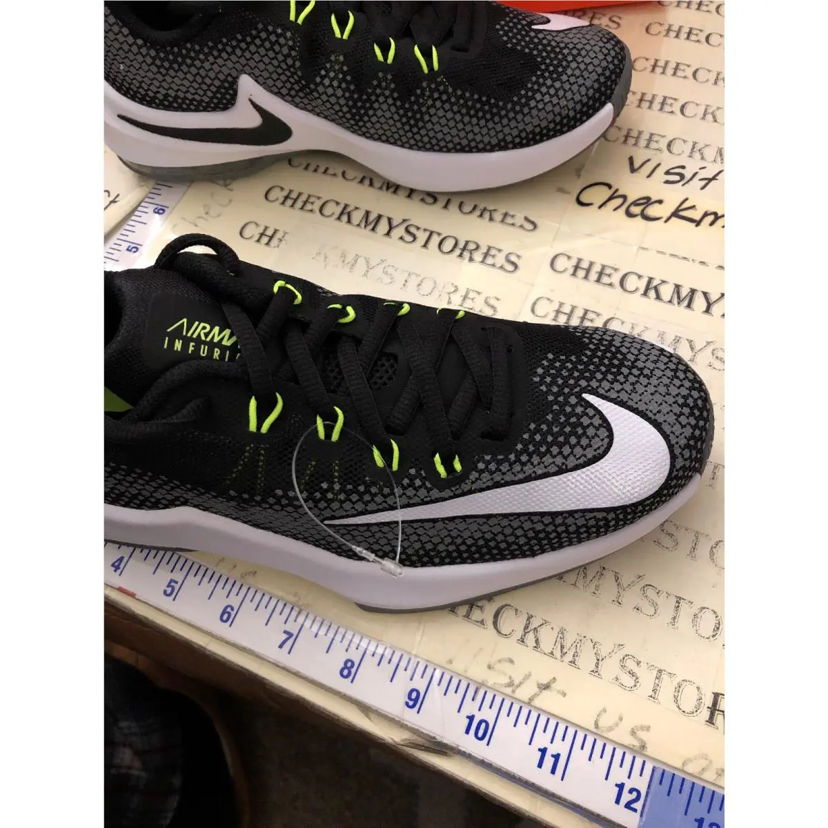 Nike shoes - 869991 - 869991 - BLACK WHITE VOLT COOL GREY MULTI (UPC: 886551559538) 4