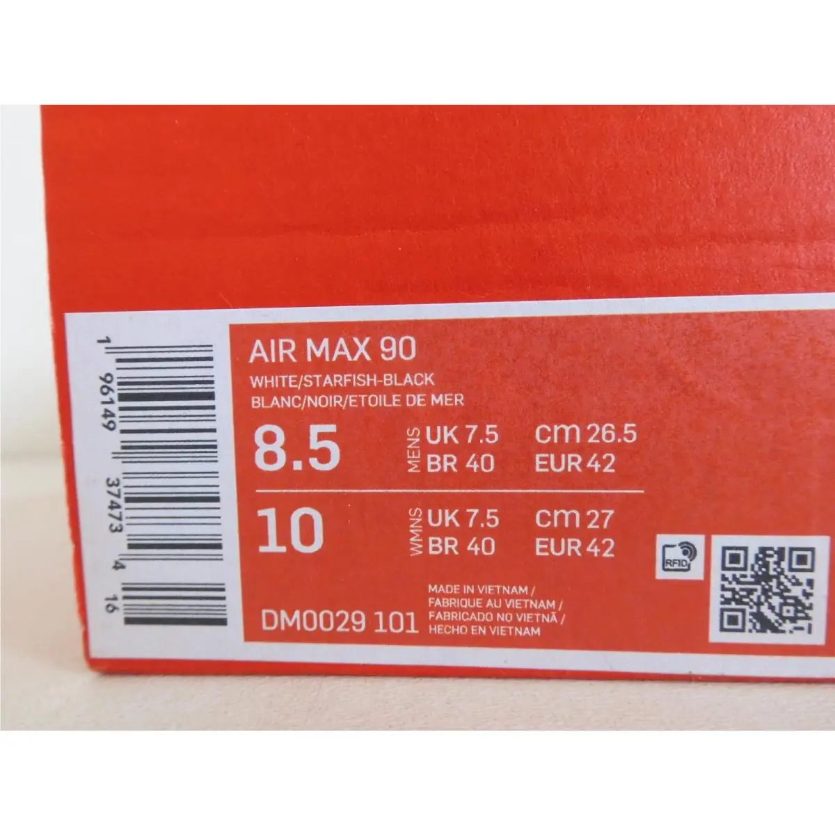 Nike shoes - Nike Air Max 90 - Air Max - DM0029 101 - White (UPC: 196149374734) 3