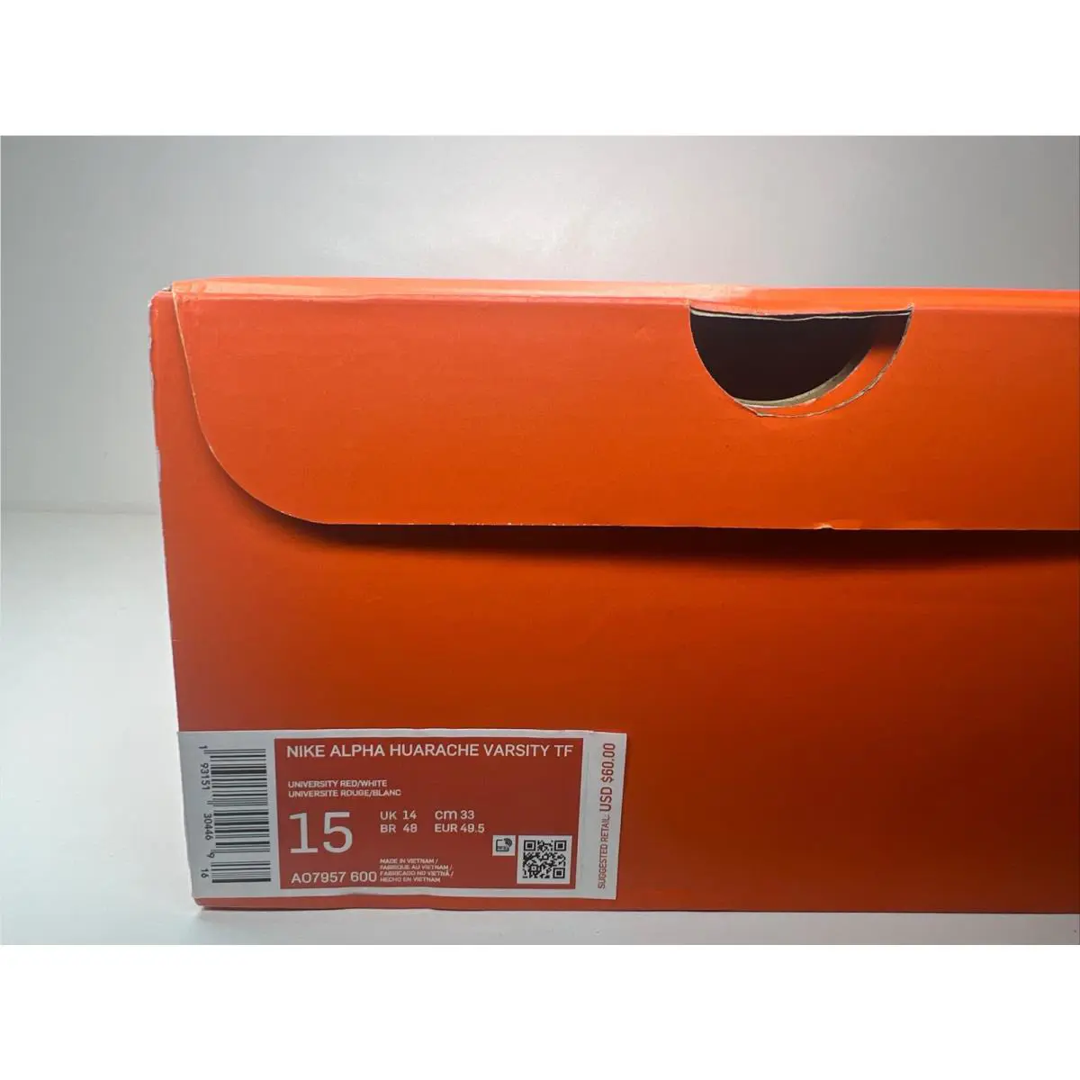 Nike shoes - Nike Alpha Huarache - Alpha Huarache - Red (UPC: 193151304469) 3