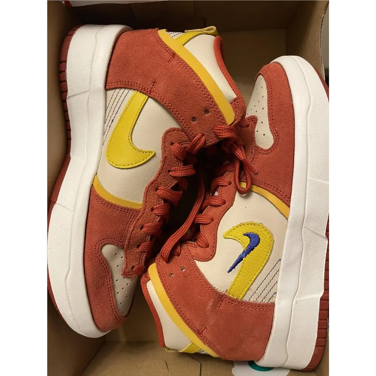 Nike shoes - Nike Dunk High - Dunk High - DH3718-600 - Cinnabar (UPC: 0196149210452) 4