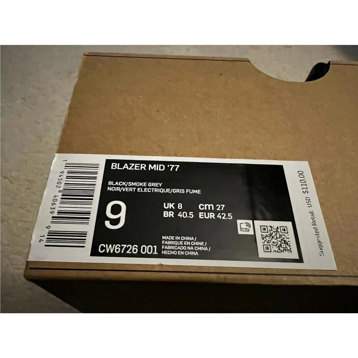 Nike shoes - CW6726-001 - CW6726-001 - Black (UPC: 194502406399) 5