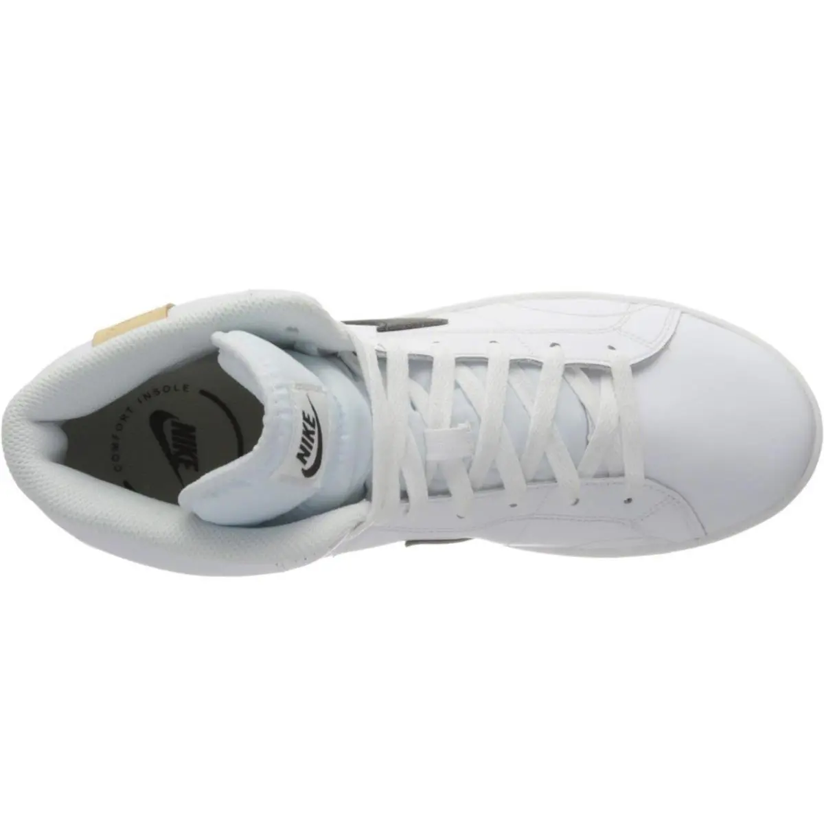 Nike shoes - Nike Mens Tennis Shoes - Mens Tennis Shoes - White Black White Onyx (UPC: 194497885865) 3