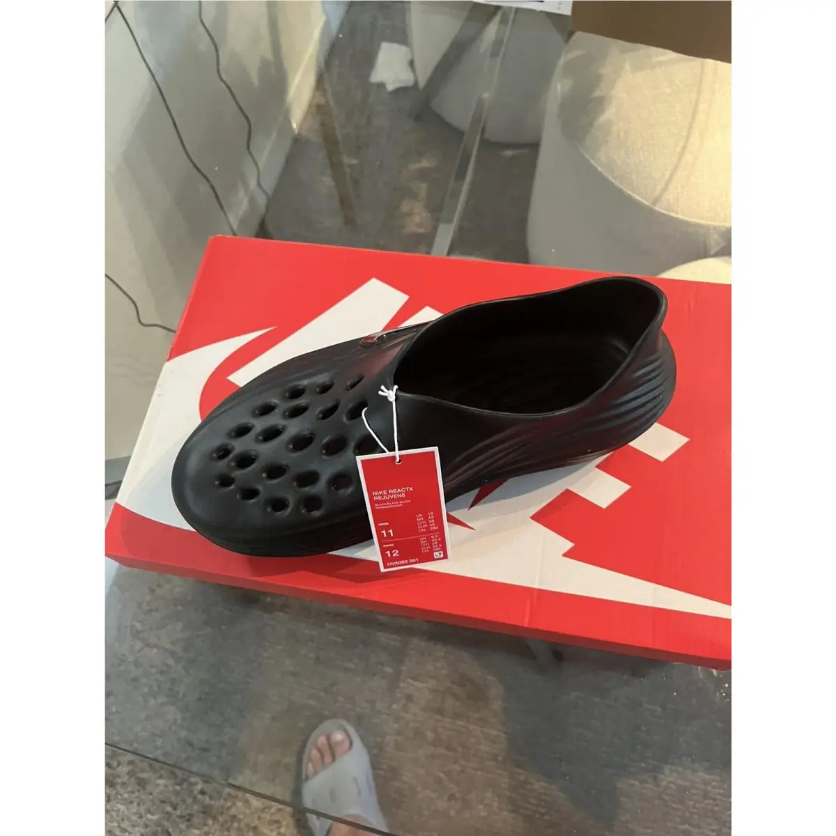 Nike shoes - Nike ReactX Rejuven8 - ReactX - HV5060-001 - Black 1