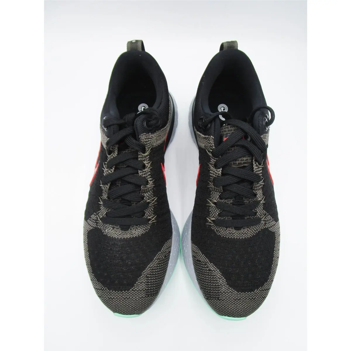 Nike shoes - React Infinity Run Flyknit 2 - CT2357-200 - Ridge Rock/Chile Red/Black/Green Glow 4