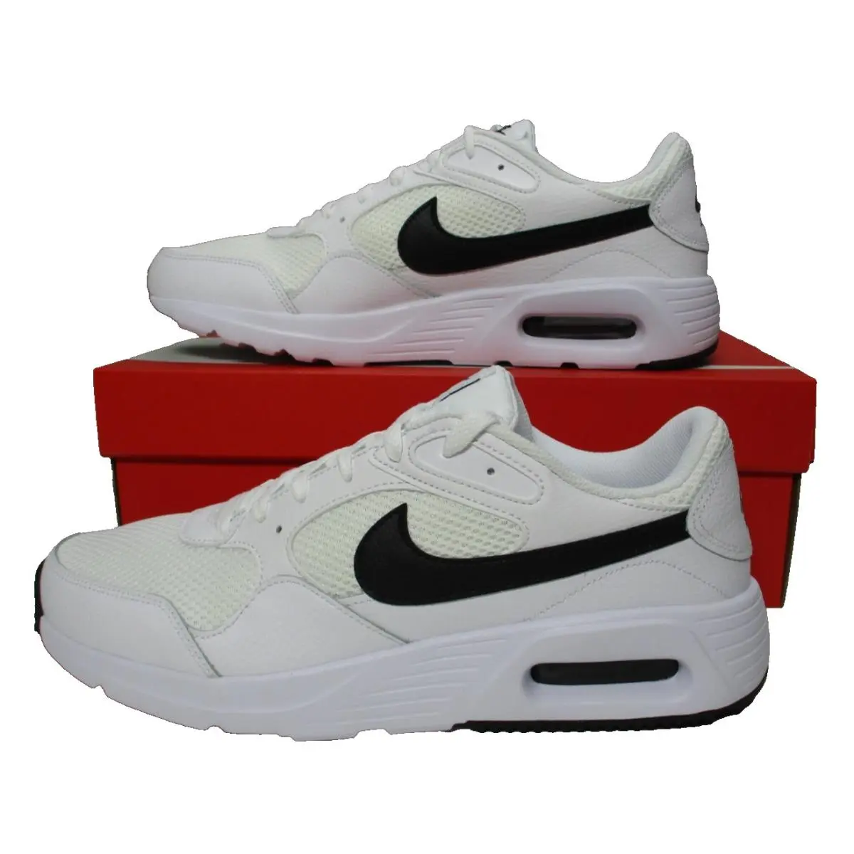 Nike Air Max SC Mens Sz 10 White Black Athletic Sneakers Shoes Mens Sz 10