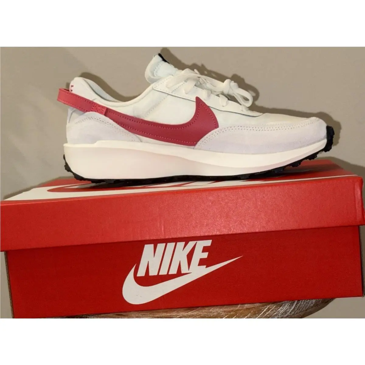 Nike shoes - Nike Waffle Debut - Waffle Debut - DH9523-108 - Sail/Pink 0