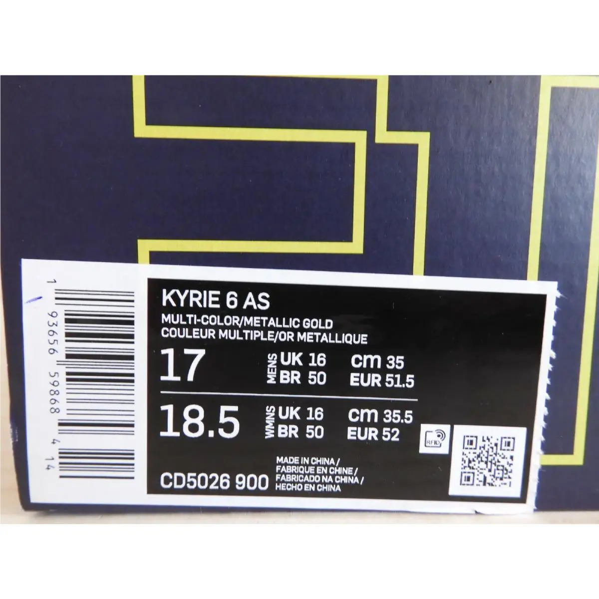 Nike shoes - Nike Kyrie 6 - Kyrie - Red (UPC: 193656598684) 3