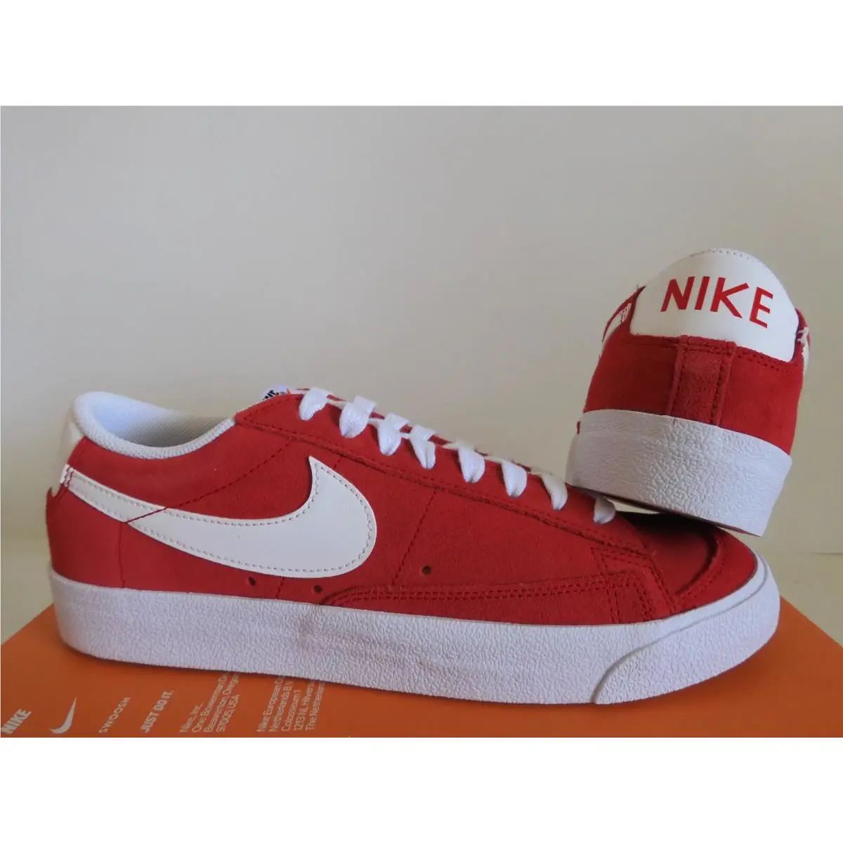 Nike shoes - Nike Blazer Low `77 - Blazer Low - DA7254600 - Red (UPC: 194955867273) 0