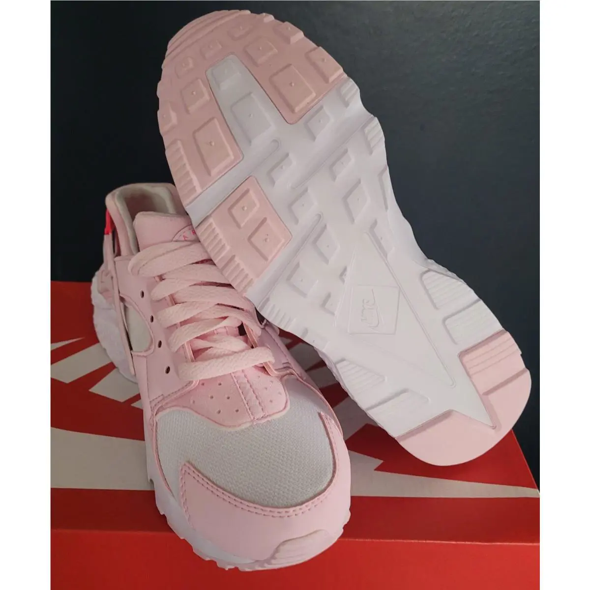Nike shoes - Nike Huarache - Huarache - Pink foam/hyper pink/white (UPC: 196149546254) 2