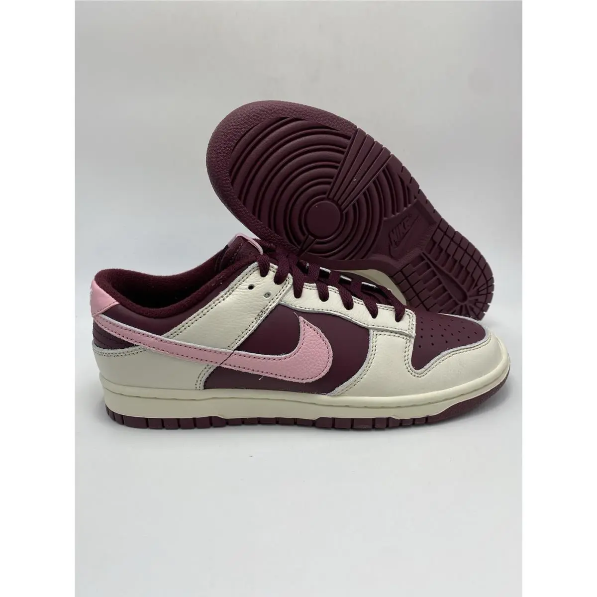 Nike Dunk Low Retro Prm Pale Ivory Med Soft Pink DR9705 100 Men`s Size 8.5