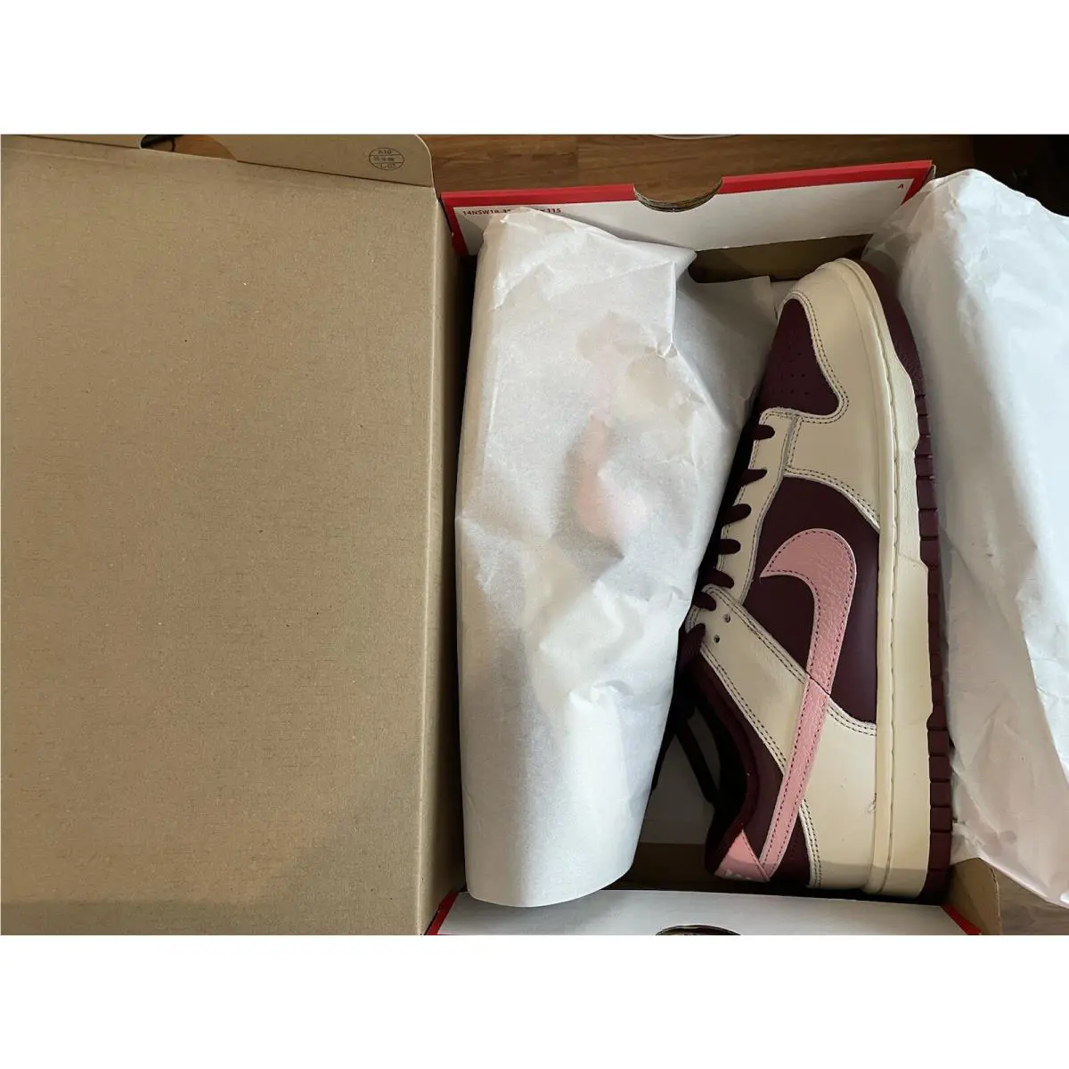 Nike shoes - DR9705-100 - DR9705-100 - Pale Ivory/Med Soft Pink 9