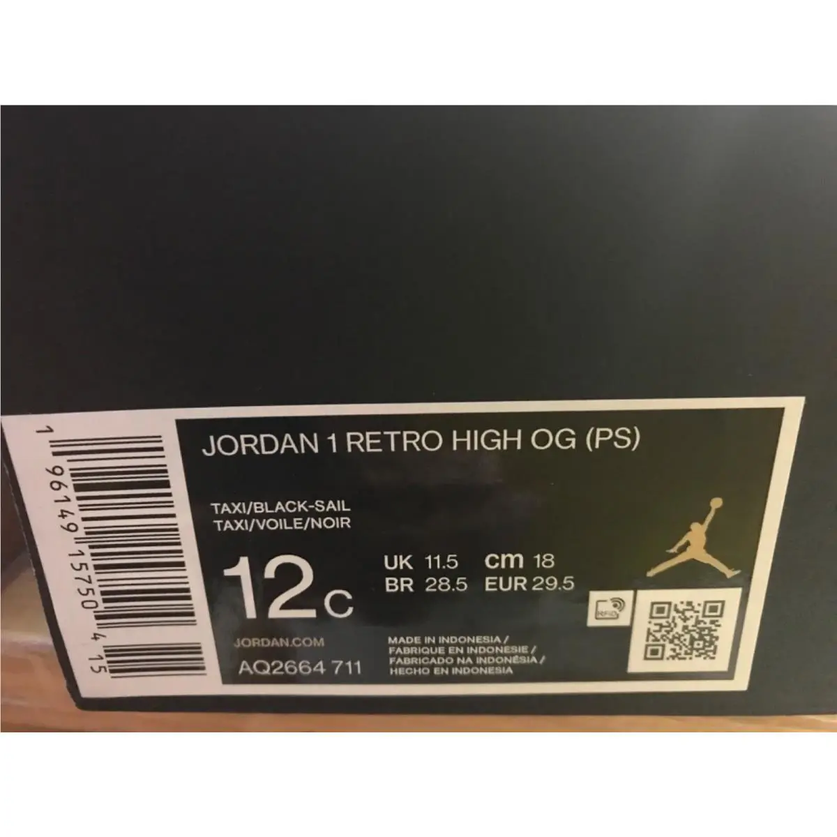 Nike shoes - AQ2664-711 - AQ2664-711 - Taxi/Black-Sail 9