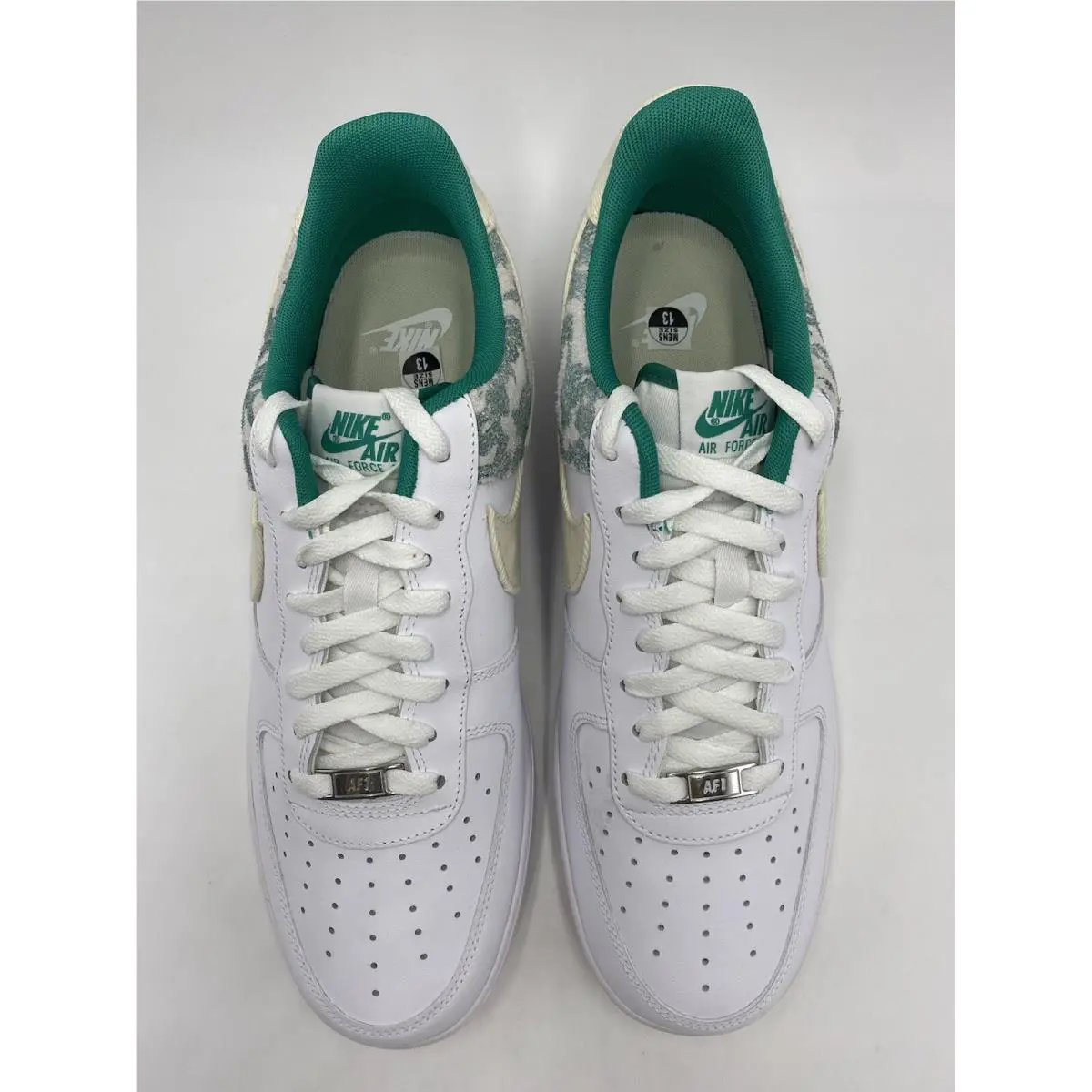 Nike shoes - Nike Air Force 1 - Air Force - Dx3365 100 - Coconut milk/Green (UPC: 196149877952) 4