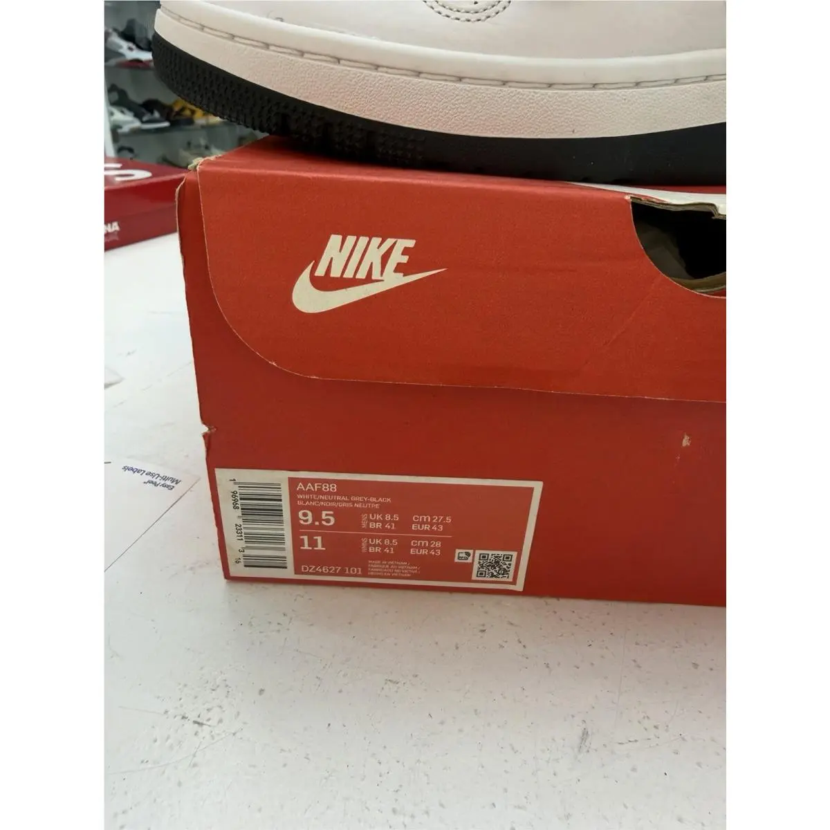 Nike shoes - Nike Air Alpha Force - Air Alpha Force - DZ4627-101 - White 7