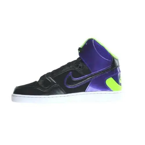 Nike shoes - Black/Lime-Electric Purple 2