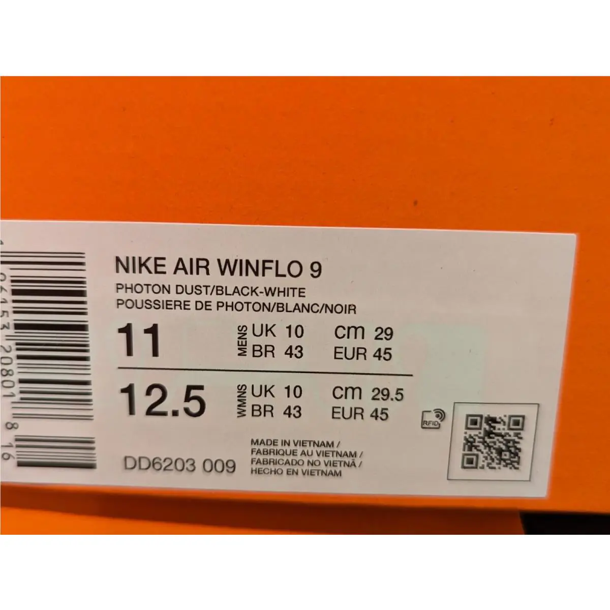 Nike shoes - Nike Air Winflo - Air Winflo - Photon Dust/Black/White 4