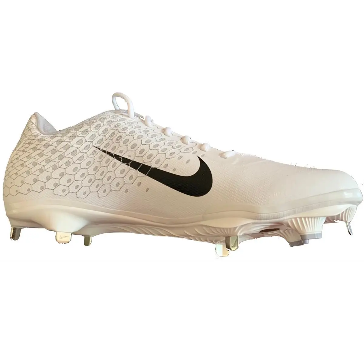 Men`s Nike Lunar Vapor Ultrafly Elite 2 Size 15 Metal Baseball Cleats AO7946 101