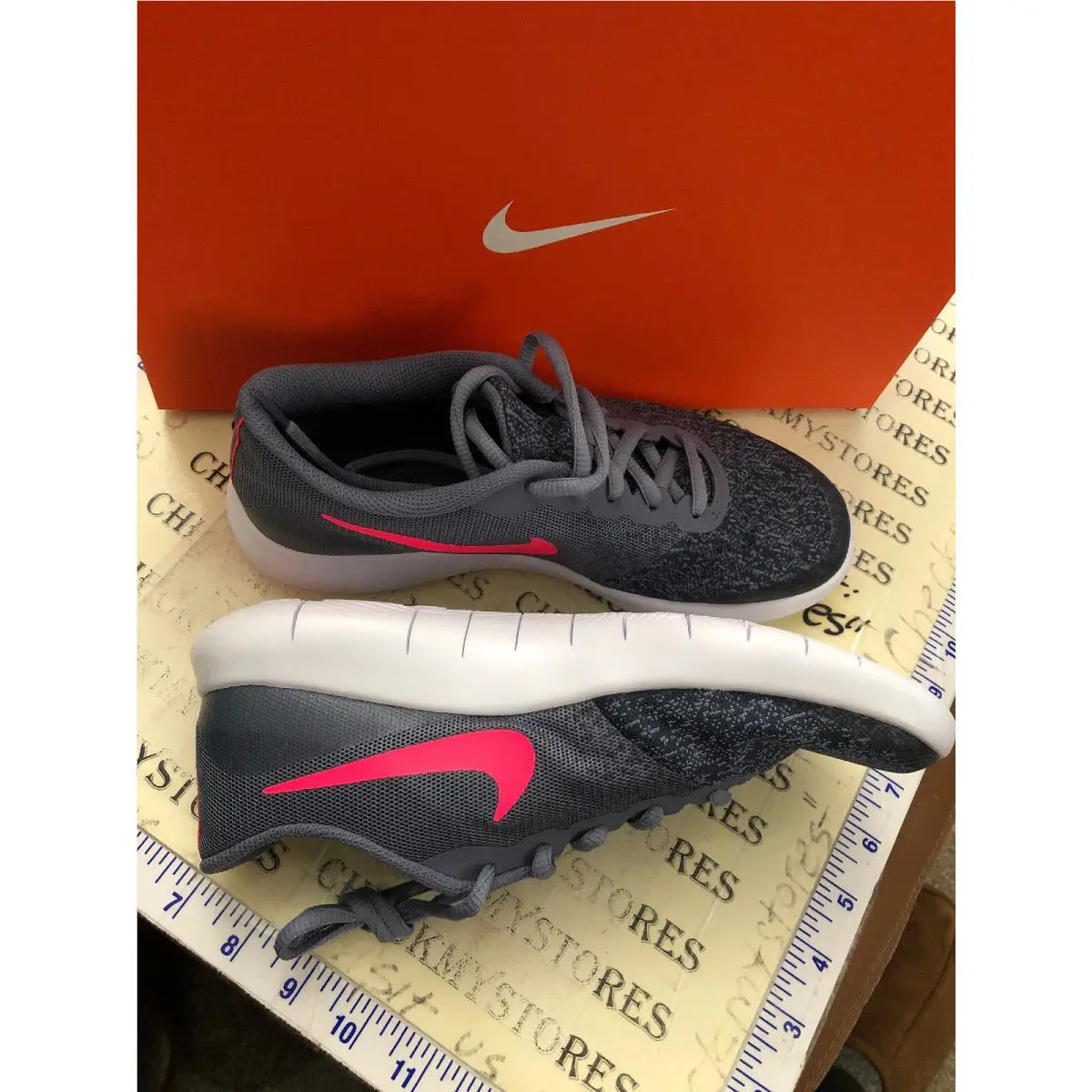 Nike shoes - 917937-402 - 917937-402 - DARK SKY BLUE RACER PINK (UPC: 884776228932) 0