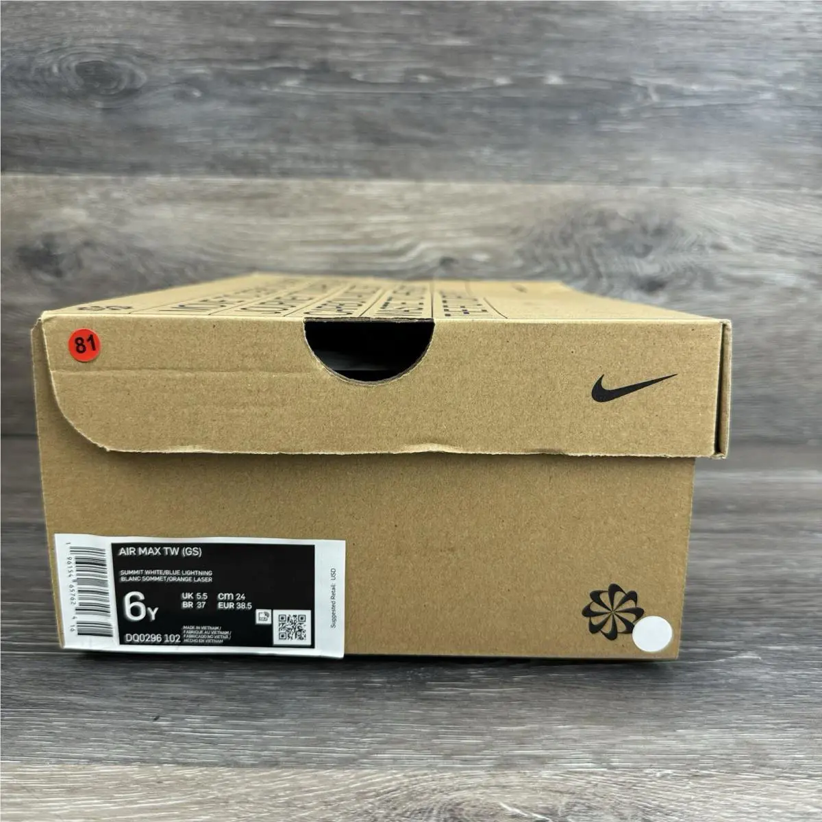 Nike shoes - Nike Air Max TW - Air Max - DQ0296-102 - White 13