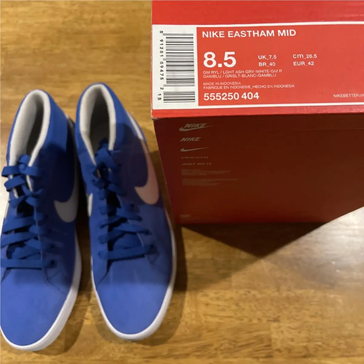 Nike shoes - Nike Eastham - Eastham - 555250 404 - Blue (UPC: 0091201094752) 5