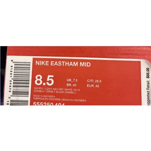 Nike shoes - Nike Eastham - Eastham - 555250 404 - Blue (UPC: 0091201094752) 6