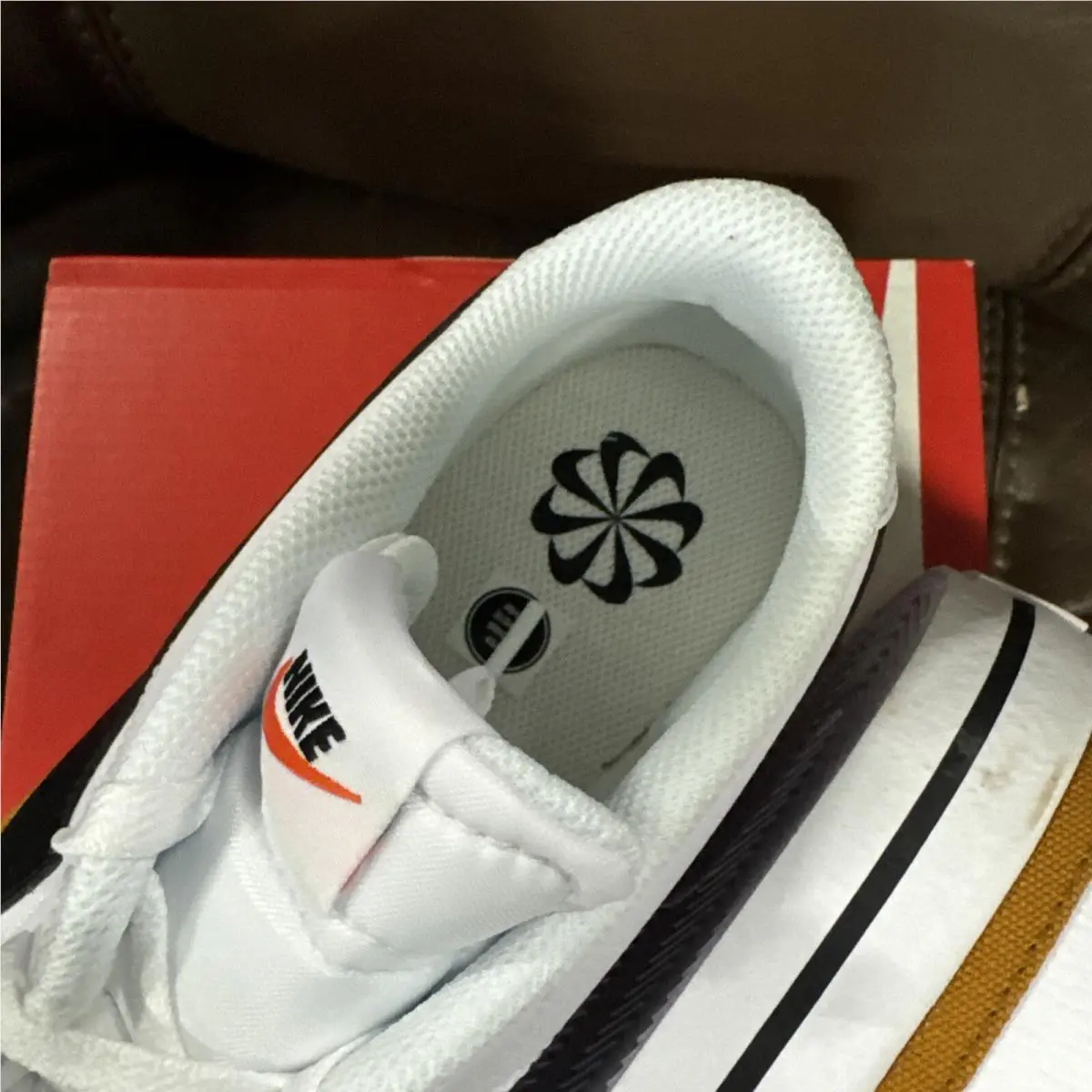 Nike shoes - Nike Court Legacy - Court Legacy - White/Black/Desert Ochre, Main: Black (UPC: 0195866276291) 3