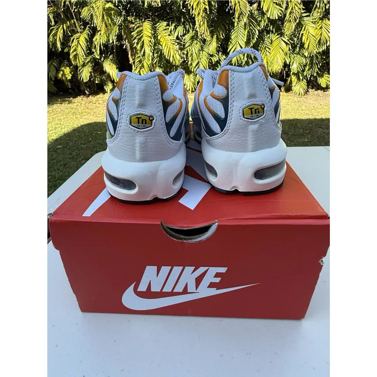 Nike shoes - Nike Air Max Plus - Air Max Plus - DV7083-100 - White Kumquat Marina 1