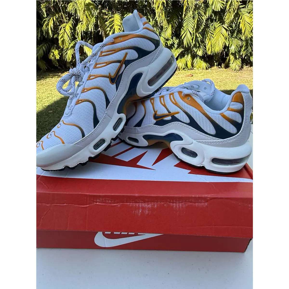 Nike shoes - Nike Air Max Plus - Air Max Plus - DV7083-100 - White Kumquat Marina 2