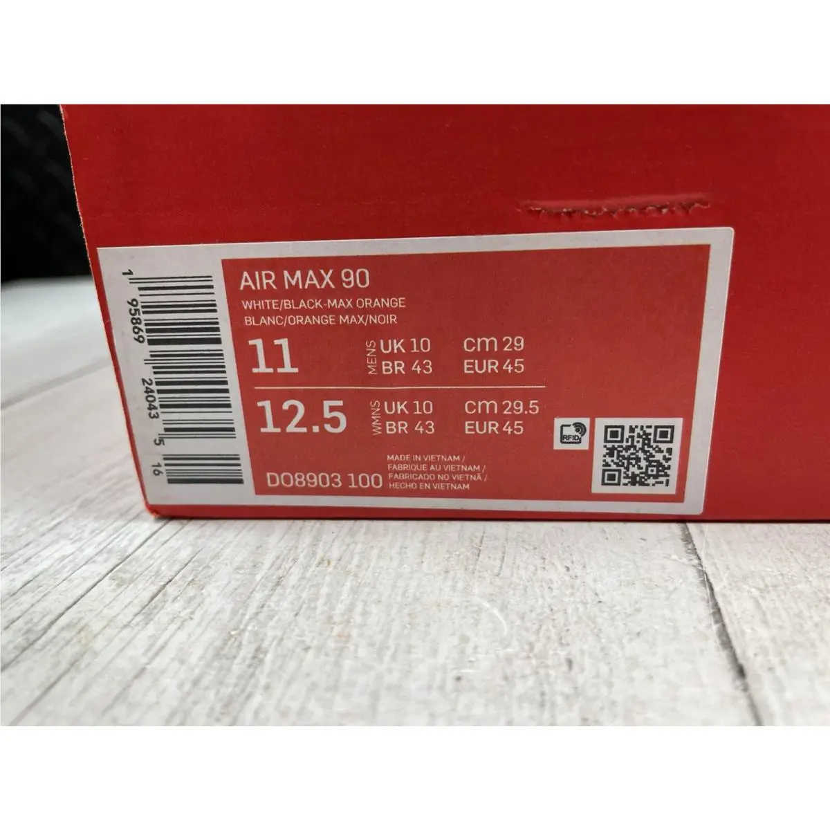 Nike shoes - Nike Air Max 90 - Air Max - DO8903-100 - Grey Wolf (UPC: 193154416251) 10