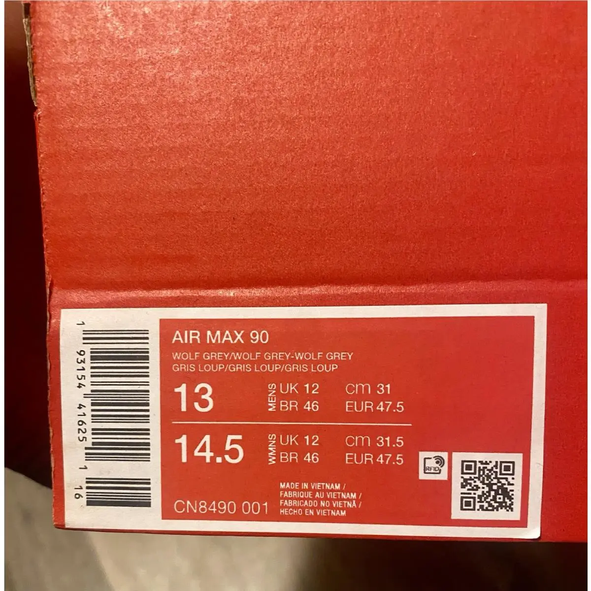Nike shoes - Nike Air Max 90 - Air Max - DO8903-100 - Grey Wolf (UPC: 193154416251) 10