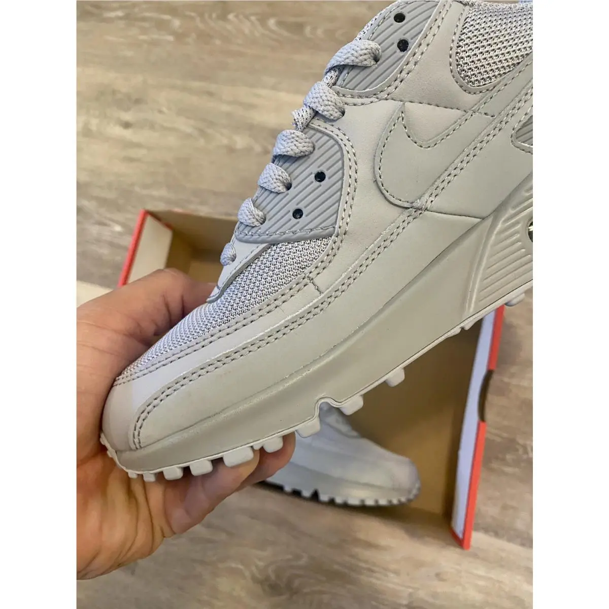 Nike shoes - Nike Air Max 90 - Air Max - DO8903-100 - Grey Wolf (UPC: 193154416251) 2