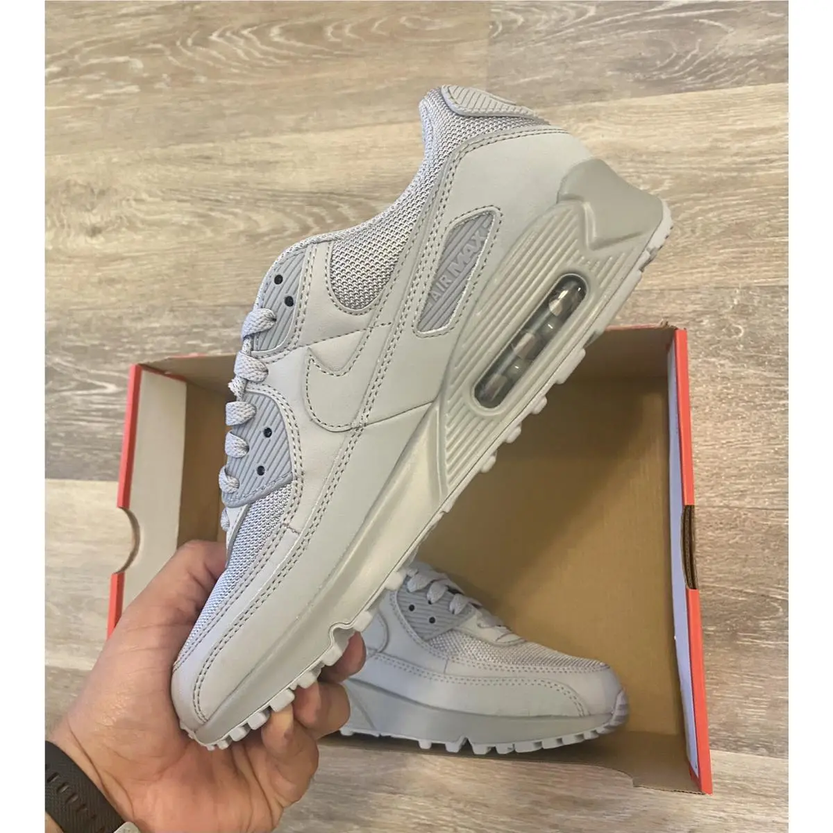 Nike shoes - Nike Air Max 90 - Air Max - DO8903-100 - Grey Wolf (UPC: 193154416251) 3