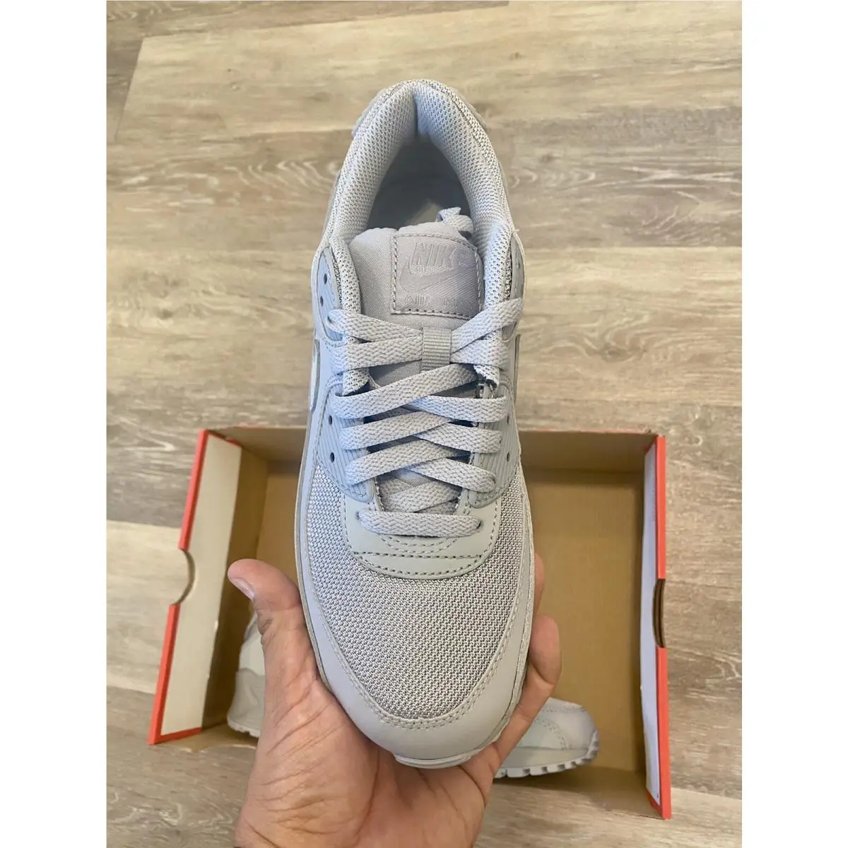 Nike shoes - Nike Air Max 90 - Air Max - DO8903-100 - Grey Wolf (UPC: 193154416251) 4