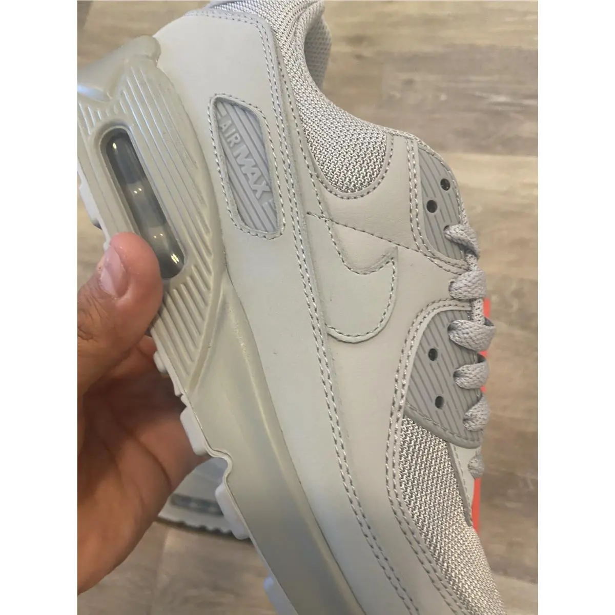 Nike shoes - Nike Air Max 90 - Air Max - DO8903-100 - Grey Wolf (UPC: 193154416251) 7