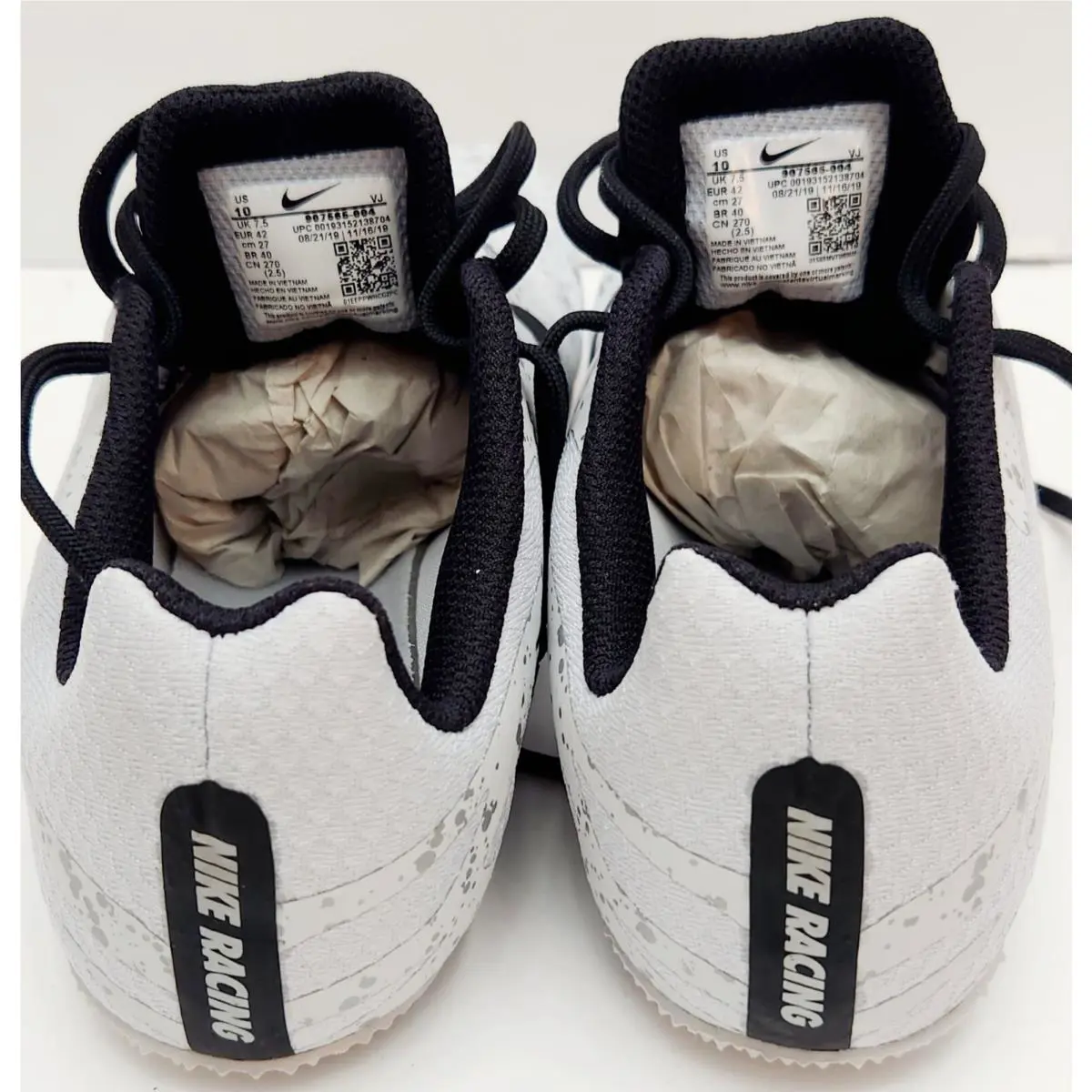 Nike shoes - Nike Zoom Rival - Zoom Rival - 907565-004 - Pure Platinum/Black, Manufacturer: Pure Platinum/Black Accents (UPC: 193152138704) 8