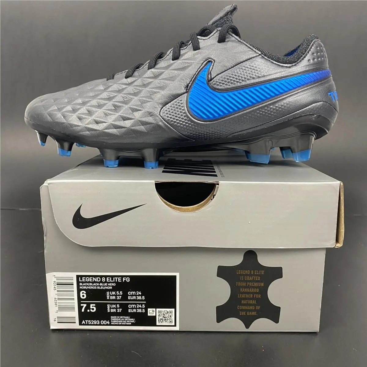 Nike shoes - Nike Legend 8 Elite FG - AT5293 004 - Gray 0