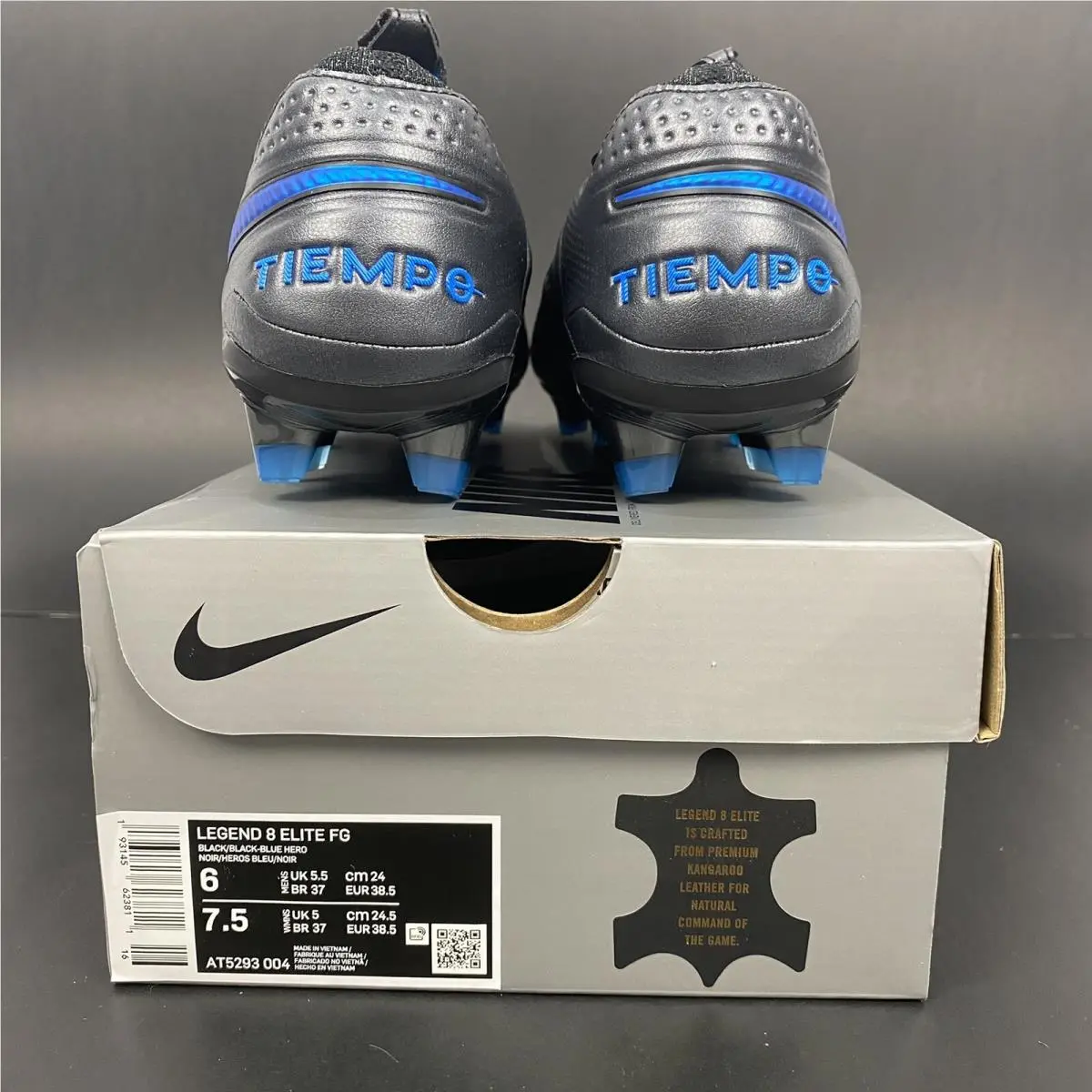 Nike shoes - Nike Legend 8 Elite FG - AT5293 004 - Gray 1