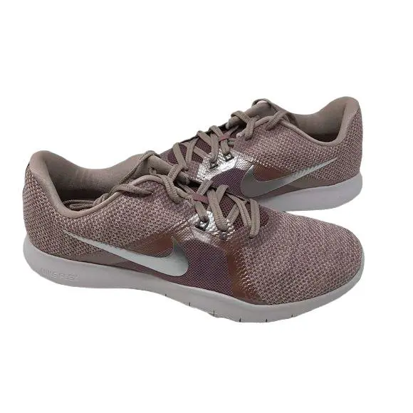 Nike Women`s Flex Trainer 8 Training Shoe Size 11.5 - Smokey Mauve/Diffused Taupe