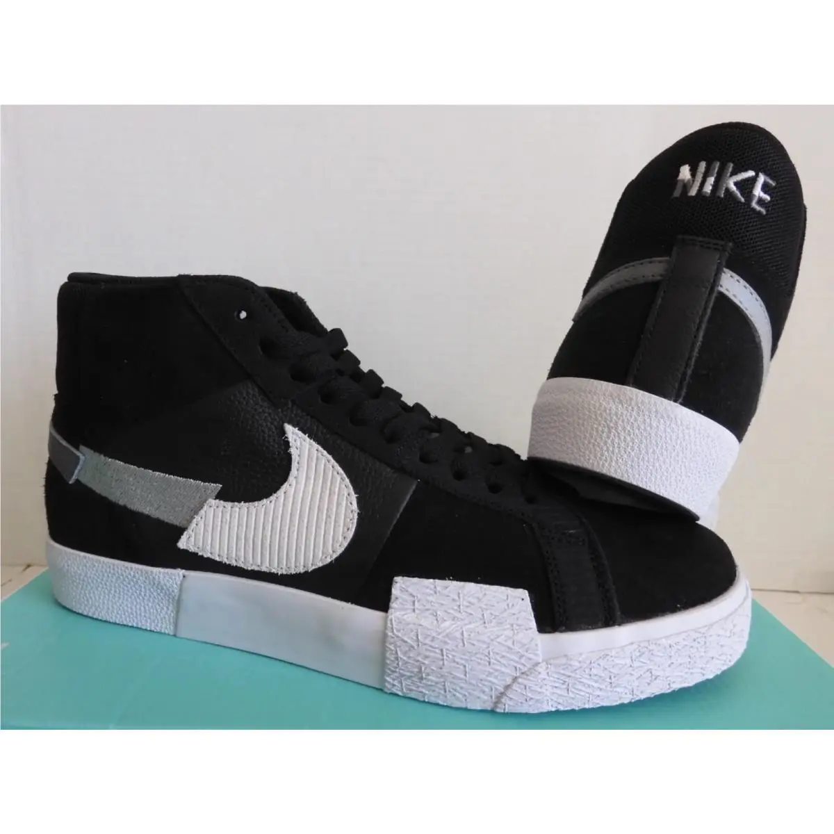 Nike shoes - Nike SB Zoom Blazer Mid - DA8854001 - Black (UPC: 195237025091) 0