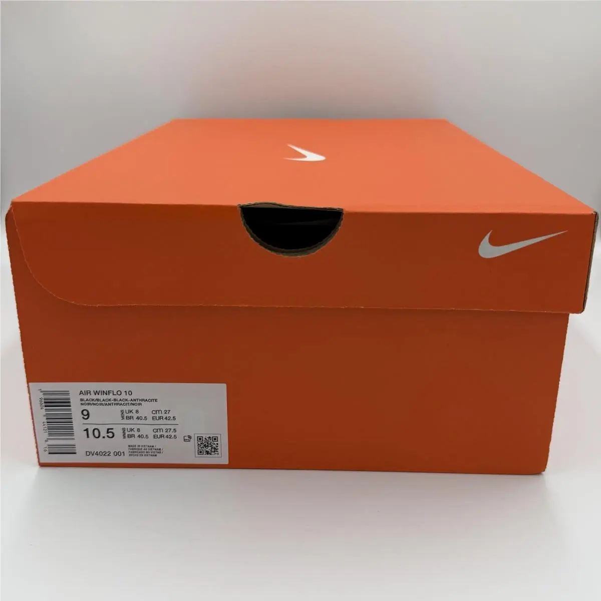 Nike shoes - Nike Air Winflo 10 - Air Winflo - DV4022-001 - Black, Manufacturer: Black/Black/Anthracite/Black 8