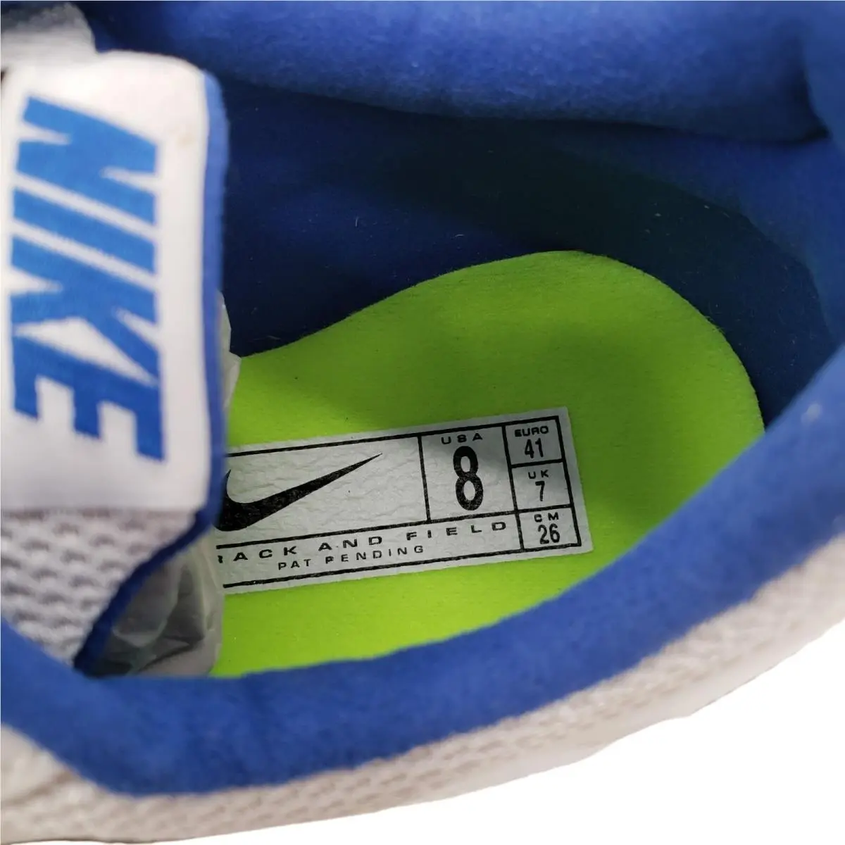 Nike shoes - Nike TJ 3 - White/Black-Volt-Treasure Blue 8