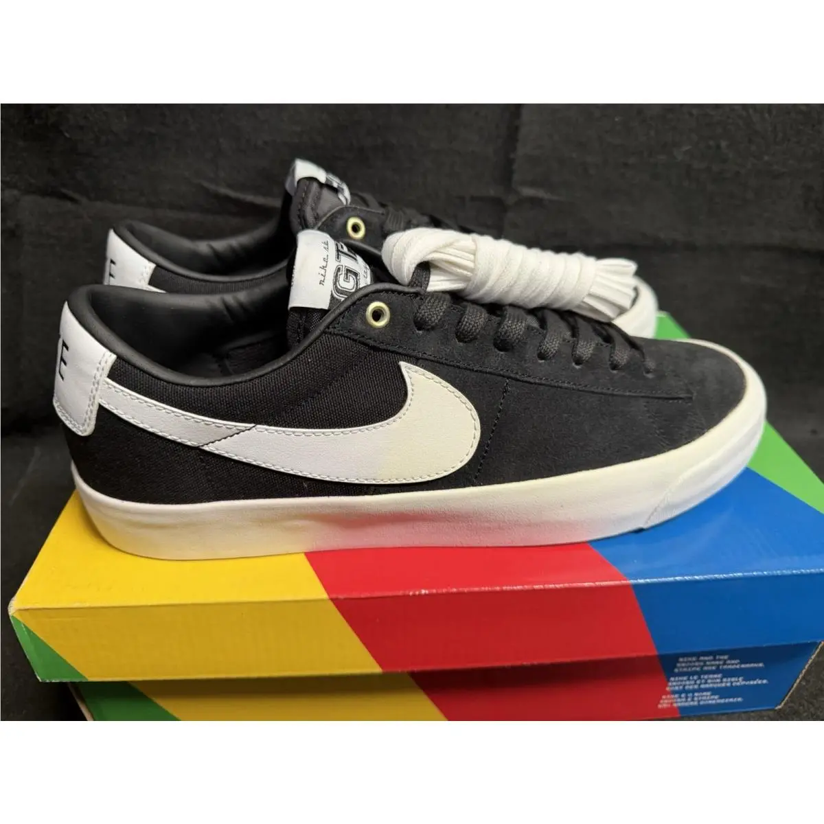 Nike shoes - Nike SB Blazer Low GT - DC7695-002 - Black 0