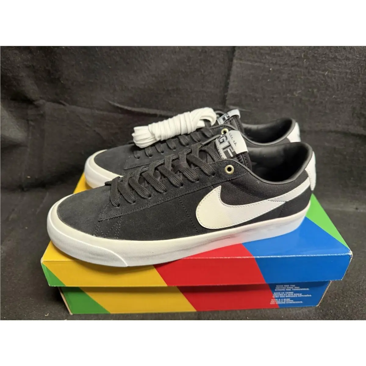 Nike shoes - Nike SB Blazer Low GT - DC7695-002 - Black 2