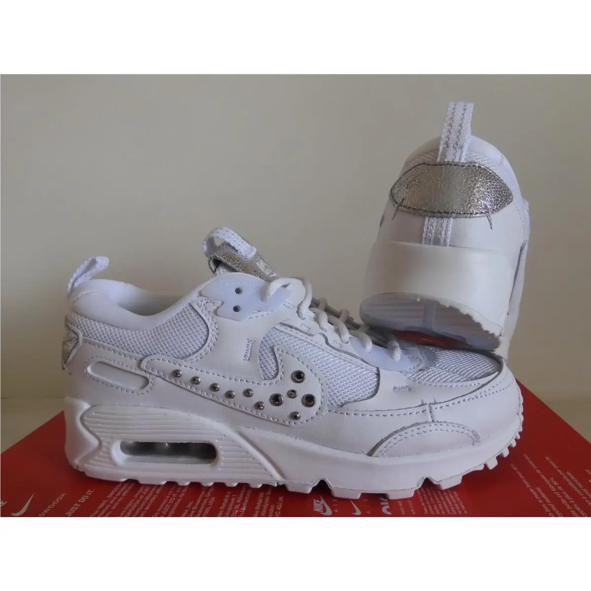 Nike shoes - Nike Air Max 90 Futura - Fq8888-100 - White (UPC: 196969726621) 0